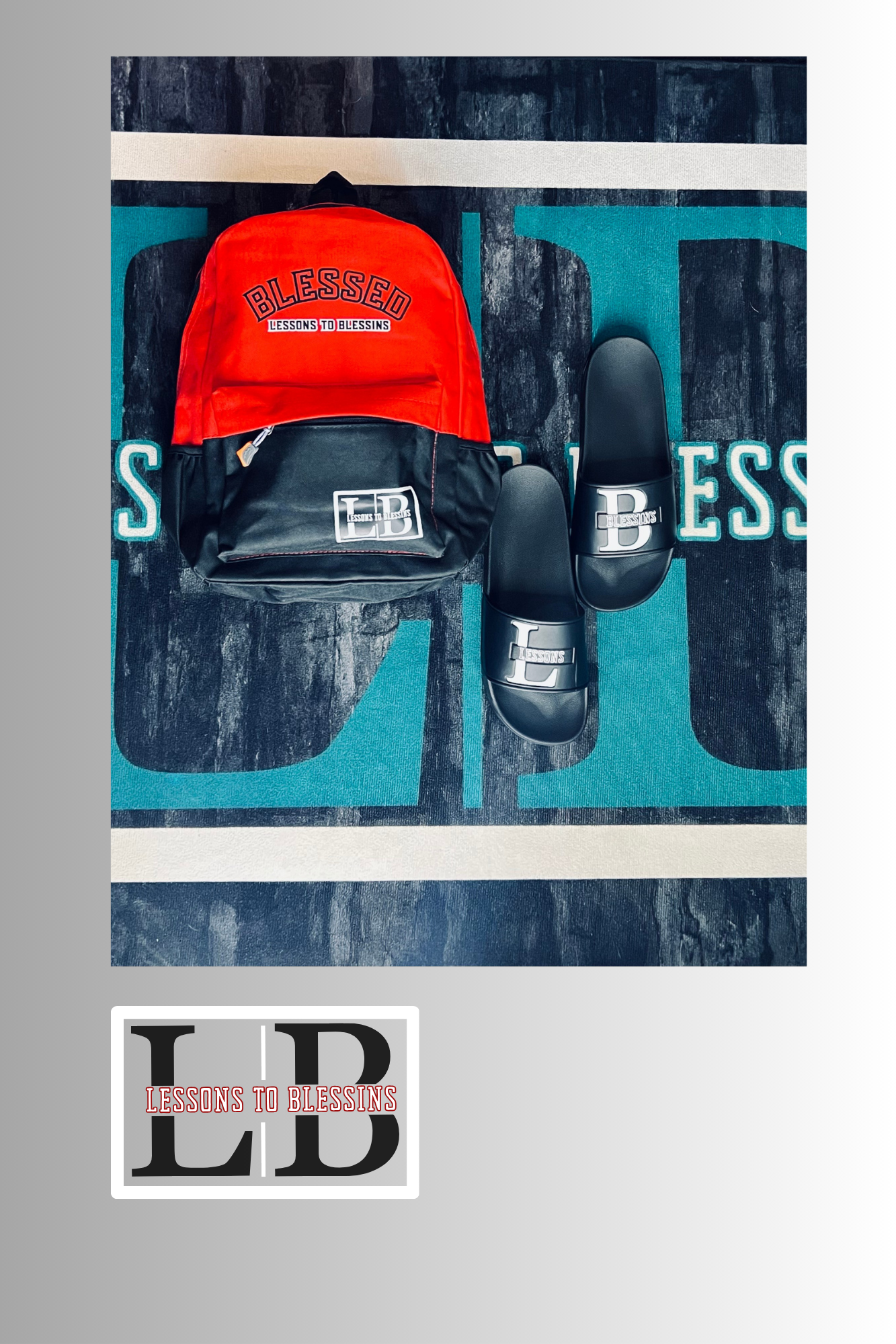 Blessed Backpack - Red/Black