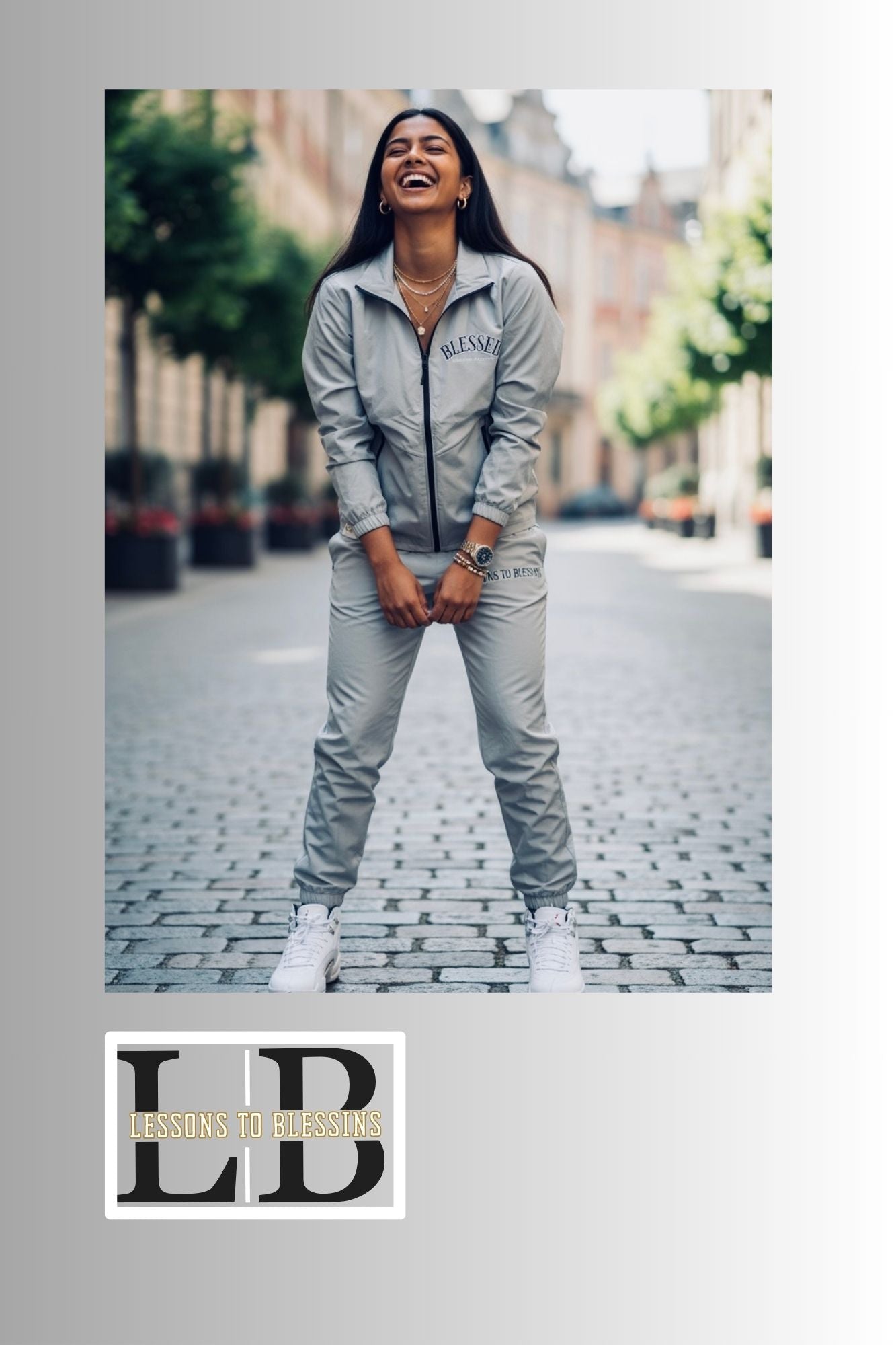 Blessed Tracksuit Bundle - Grey
