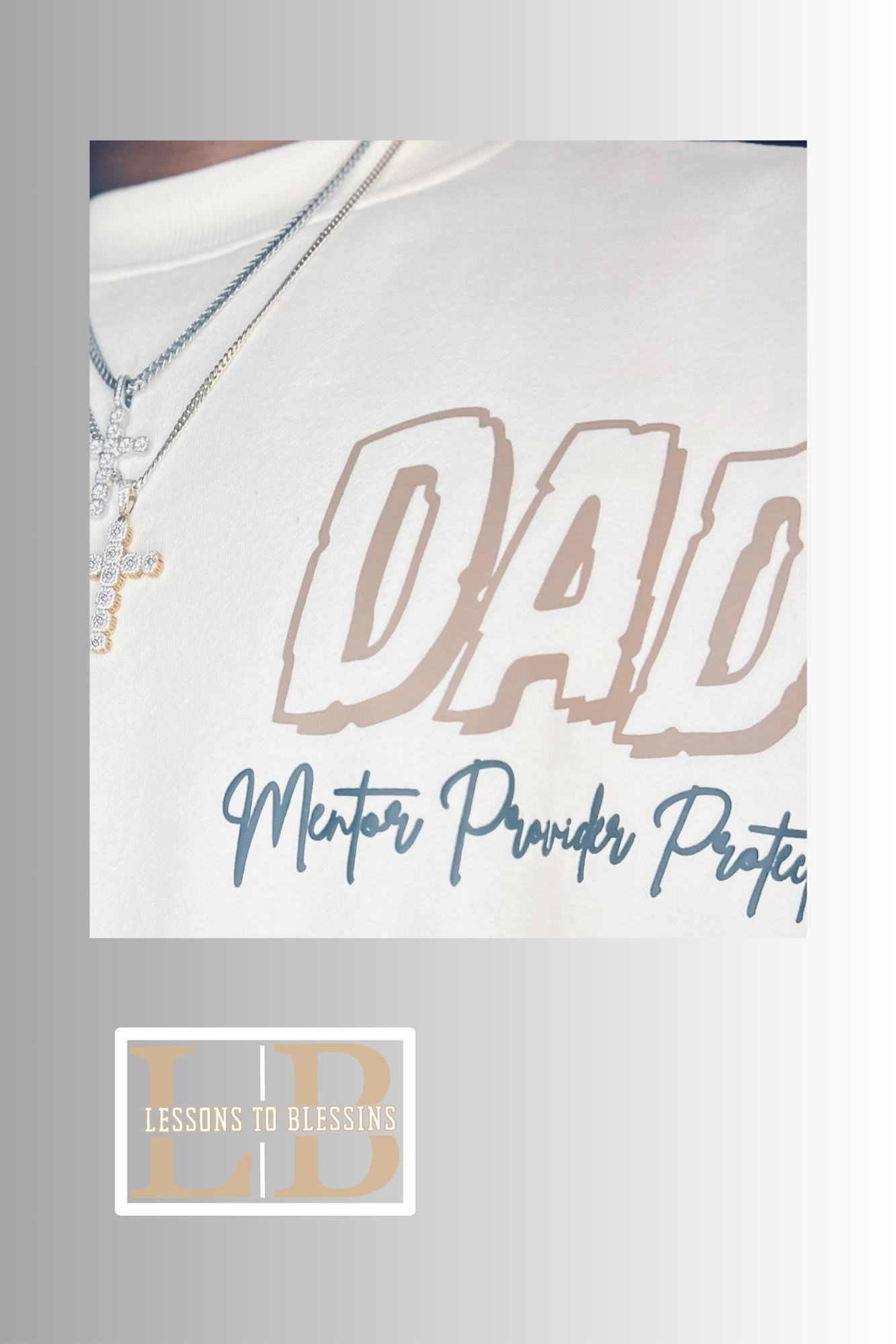 Pre-Order (4-7Weeks🚚) Dad: Mentor, Provider, Protector, Puff Print Sweatshirt