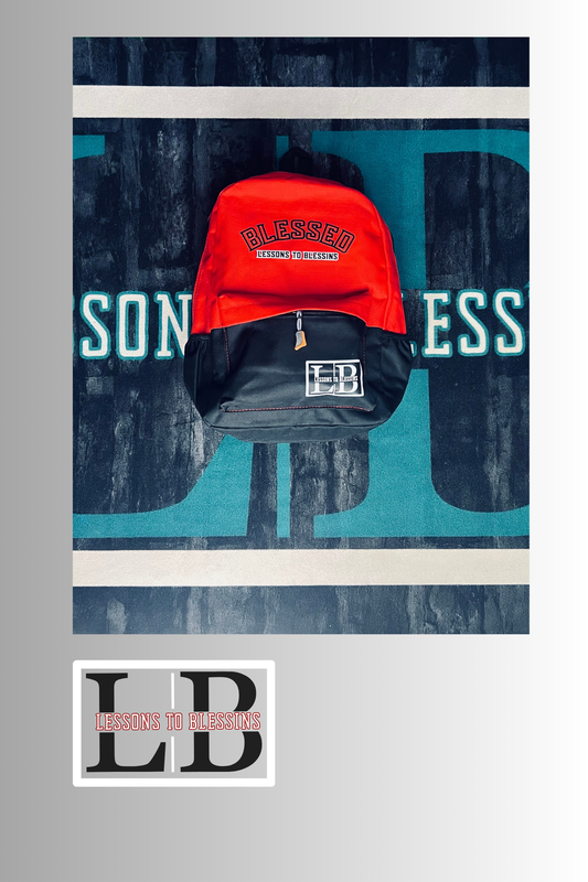 Blessed Backpack - Red/Black