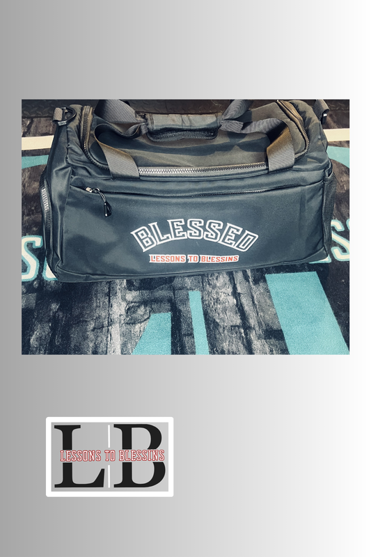 Blessed Duffle Bag - Black/Red