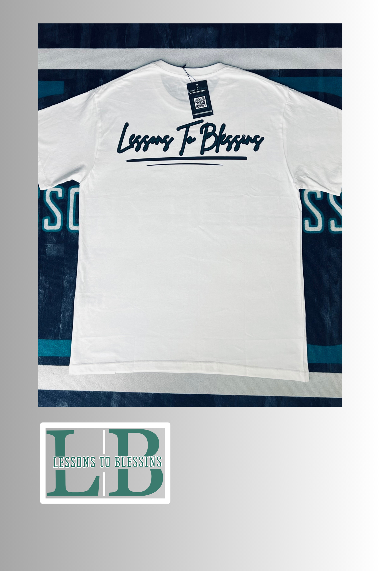 Focused Tee - White/Black