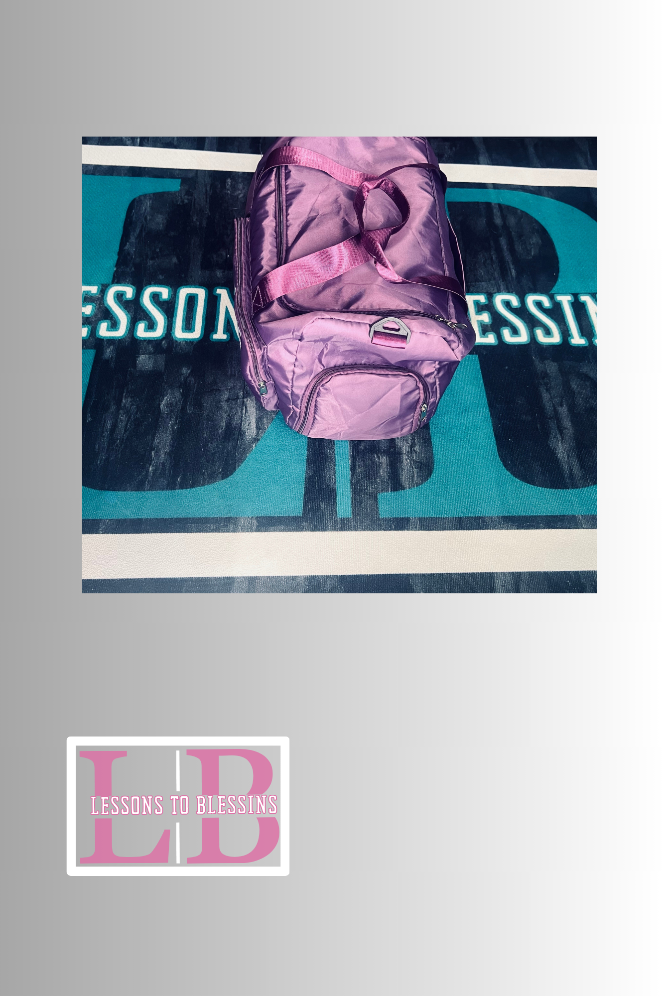 Focused Travel Bag - Purple/Pink