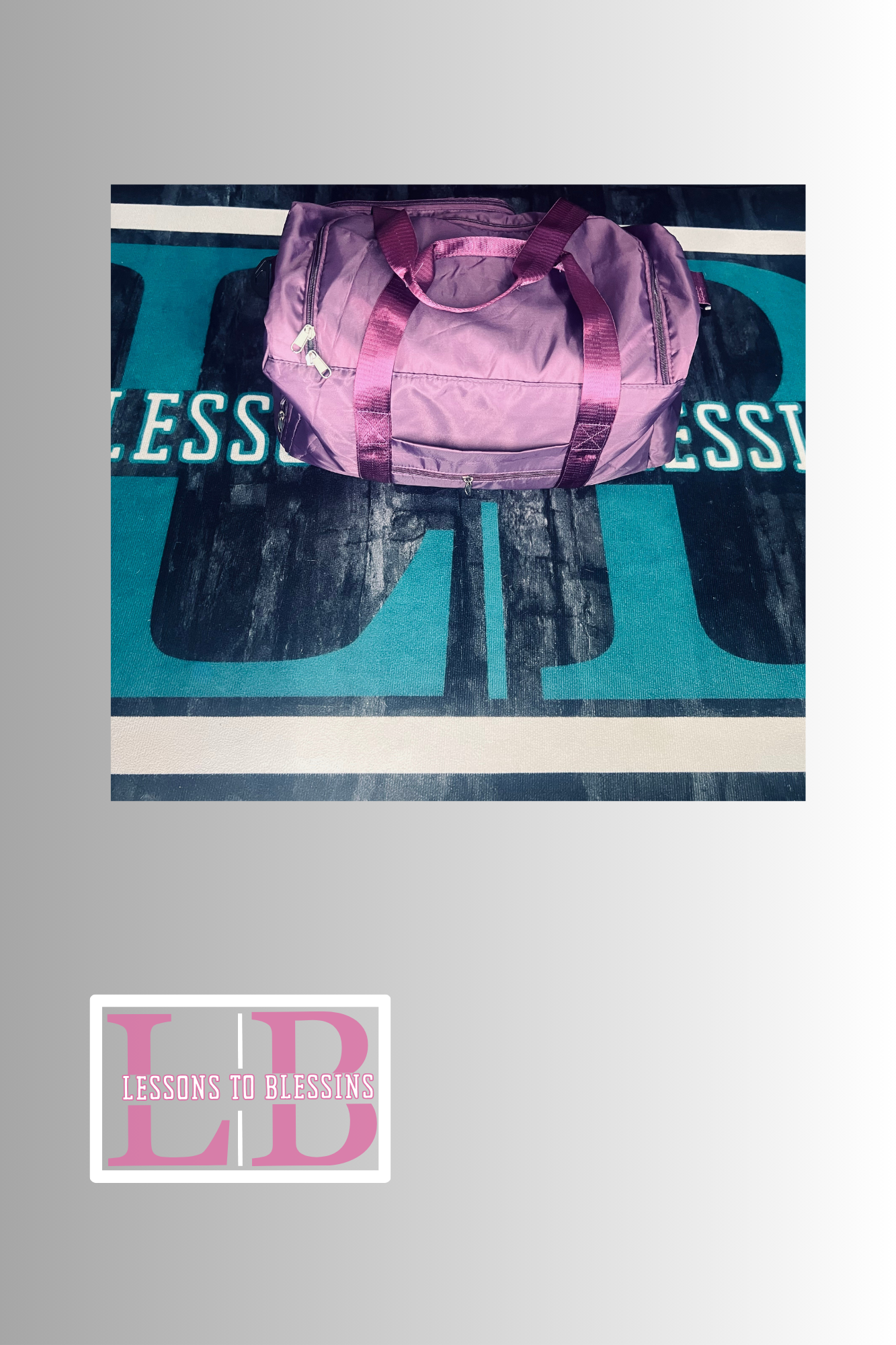 Focused Travel Bag - Purple/Pink