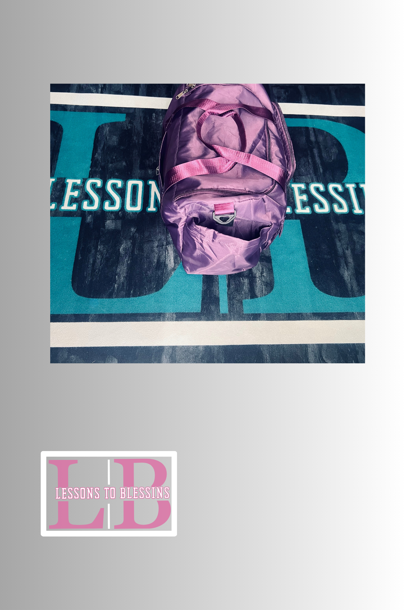 Focused Travel Bag - Purple/Pink