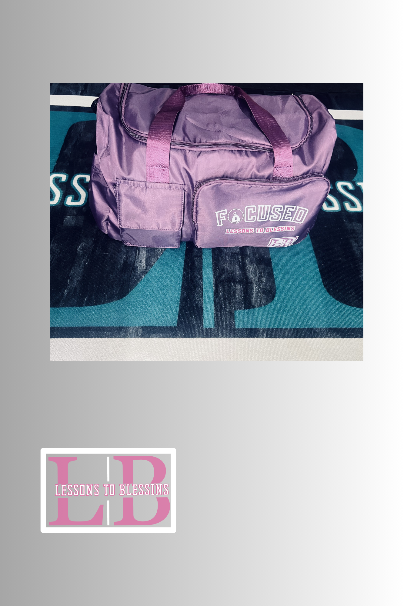 Focused Travel Bag - Purple/Pink