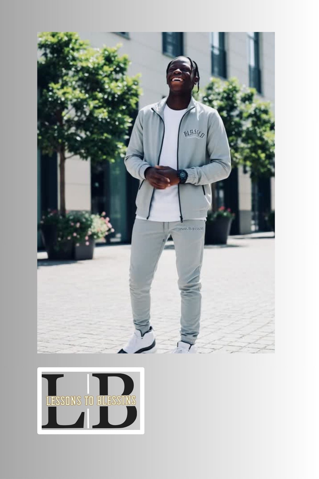 Blessed Tracksuit Bundle - Grey