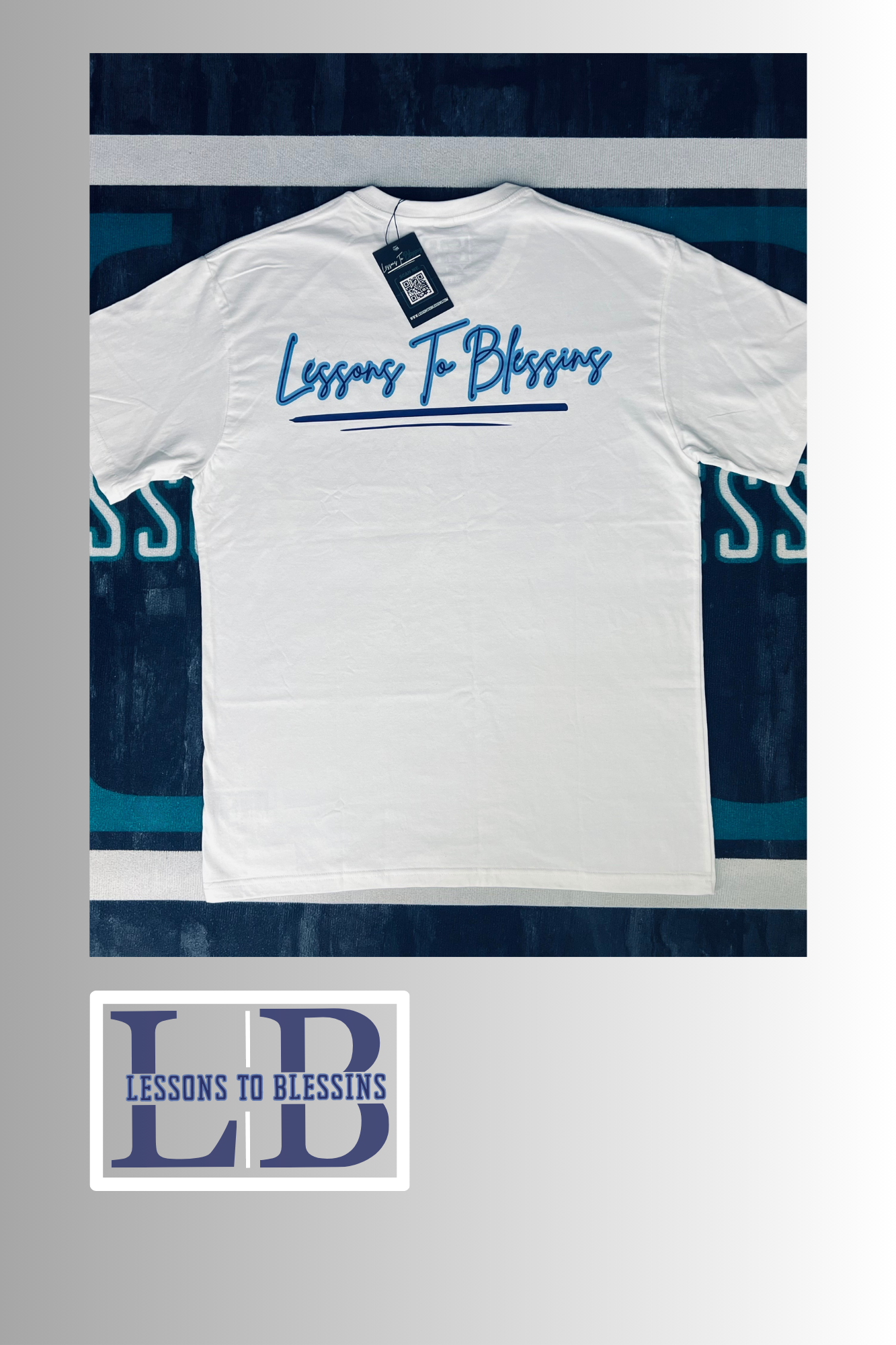 Focused Tee - White/Purple