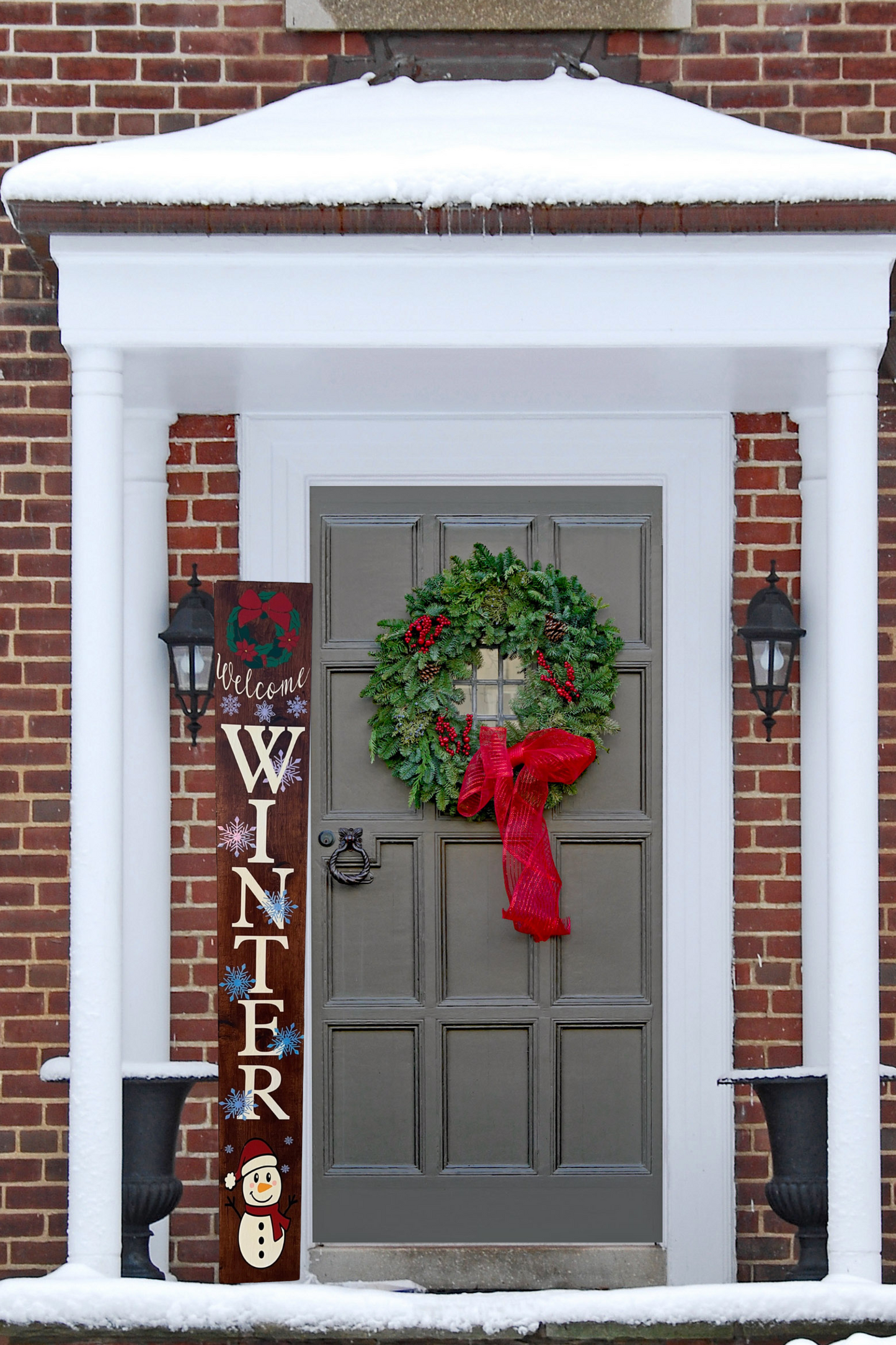Winter & Christmas Double Sided Sign